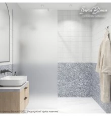 Душевая перегородка IBERICA BLANCA Mod.602 Walk In матовое стекло/хром 100х200см (IB602.MC.200.100)