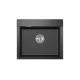 Кухонная мойка GRANULA (5804, ШВАРЦ)