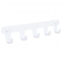 Планка 5 крючков Fixsen, FX-805W-5, белый
