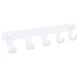 Планка 5 крючков Fixsen, FX-805W-5, белый