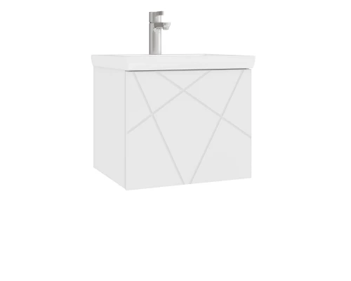 Тумба под раковину VIGO Geometry 50 подвесная белый (032)