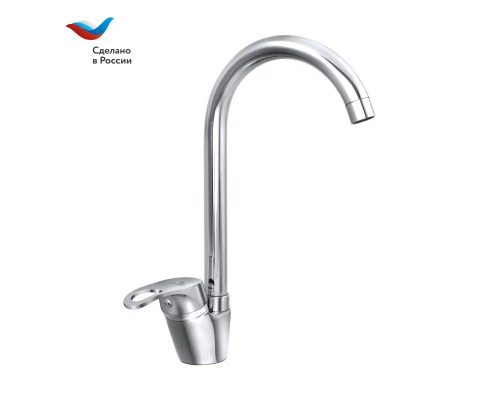 ДАЧА Смеситель для мойки с высоким изливом, одноручный, СЛАВЕН, Б22