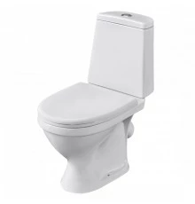 Унитаз-компакт Прайм (комфорт) (сид. полипр.с S-C, арм.2-х реж. Псков), белый SANTERI