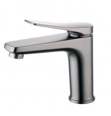 Bronx Смеситель для раковины, монолит.излив98мм дон.клап.Click/Clack ,р/ОД, графит, LM, LM3706GM