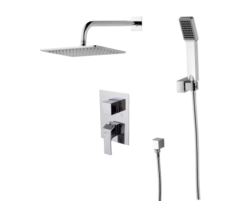 Unit Смеситель для душа, без излива встраиваемый верх.лейка 1функ.лейка, р/ОД, хром, LM, LM4529C