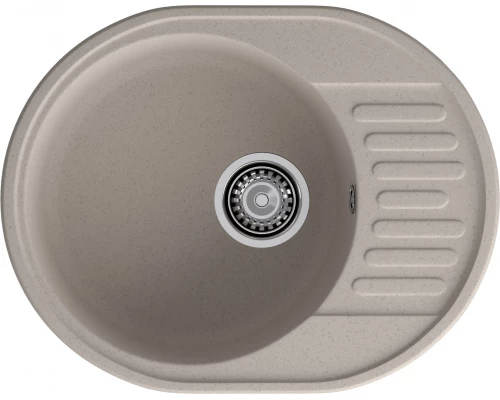 GranFest QUARZ (ECO-58) Мойка чаша+кр 620*480 (песок)