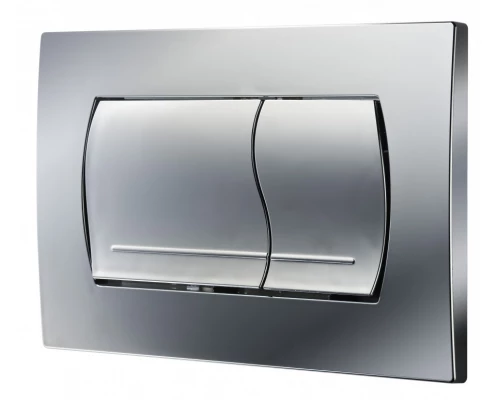 In-Wall Клавиша для инсталляции, двойная 52B, хром матовая. ROCA