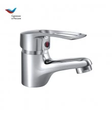 ПРОРАБ Смеситель для умывальника с литым изливом (б/з подвод.), одноручный, СЛАВЕН, Ц10