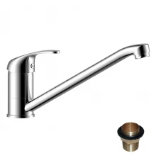 Y35 Смеситель для кухни, пов.излив 229мм, р/ОД, хром, ROS, Y35-21U