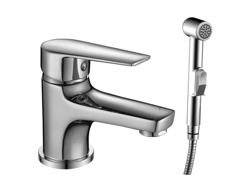 S35 Смеситель для раковины и биде, монолит.излив 38мм, р/ОД, хром, ROS,S35-15