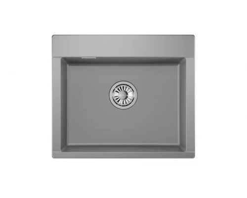 Кухонная мойка GRANULA (5804, АЛЮМИНИУМ)