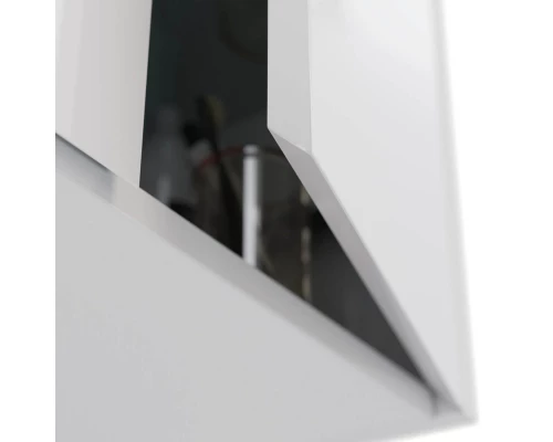 Шкаф Lemark COMBI 60 см подвесной, 2-х дверный, цвет корпуса, фасада: Белый глянец