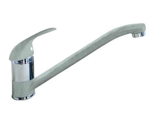 GranFest QUARZ Смеситель для кухни D=35 мм (серый)