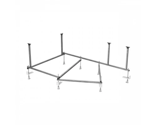 Монтажный комплект для ванны ГОА 150х100 см. (рама, слив-перелив с сифоном, крепеж к стене, крепеж п