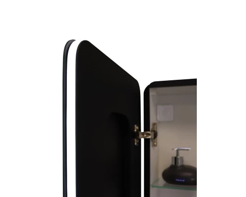 Зеркало-шкаф Eltoro black LED 360х1560