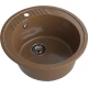 GRANFEST Мойка композит RONDO GF-R--520   D=520 мм   терракот  арт.GF-