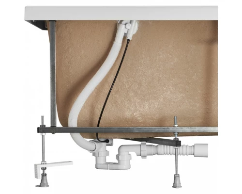 Монтажный комплект для ванны МАЙОРКА 150х90 см. (рама, слив-перелив с сифоном, крепеж к стене, крепе