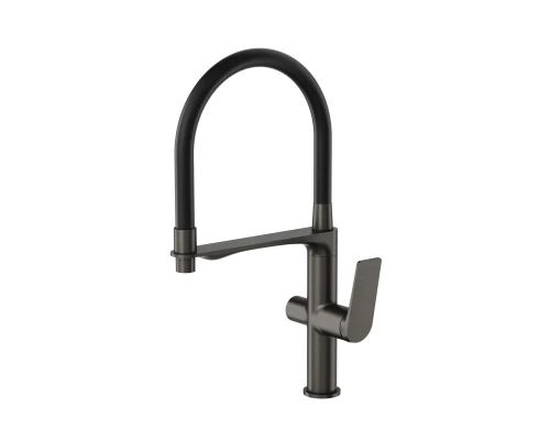 Смеситель для кухни TOKITO MITSUISHI вороненая сталь (TOK-MIT-1012GM)