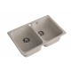 GranFest QUARZ (ECO-15) Мойка 2 чаши 740*480 (песок)