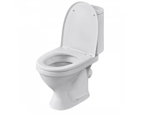 Унитаз-компакт Прайм (комфорт) (сид. полипр.с S-C, арм.2-х реж. Псков), белый SANTERI