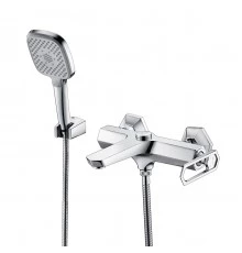 PRIZMA Смеситель для ванны, монолит.излив 138мм, р/ОД, хром, LM, LM3914C