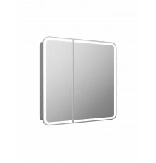 Зеркало-шкаф Elliott LED 800х800 с датчиком движения, розеткой