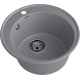 GranFest QUARZ (ECO-08) Мойка чаша D=480мм (темно-серый)