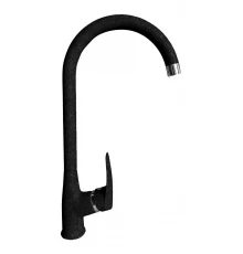 GranFest QUARZ Смеситель для кухни боковой U-образ. D-35mm (черный)