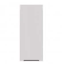 Полупенал Lemark BUNO 35 см подвесной, 1 дверный, правый, цвет планки: Серый, цвет корпуса, фасада: 