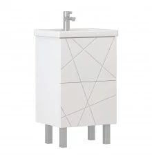 Тумба под раковину VIGO Geometry 2-50 напольная белый (tn.bsf.GEO.FOS.50.2Y)