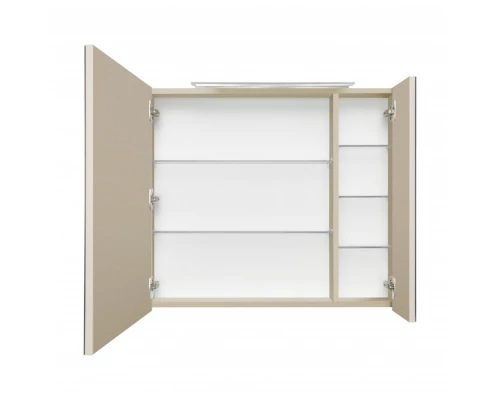 OLETA Зеркальный шкаф 80, капучино