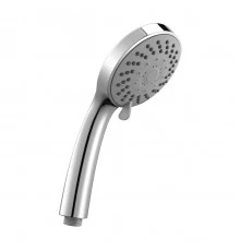 Лейка душевая круглая 5-функц. 100*244 мм, хром. LM,  LM0125C