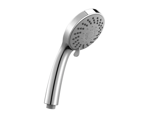 Лейка душевая круглая 5-функц. 100*244 мм, хром. LM,  LM0125C