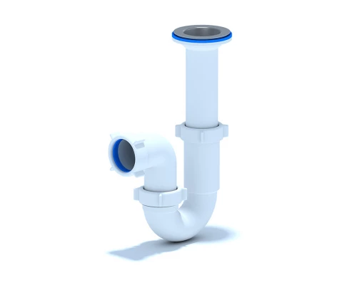 Сифон Ани 1 1/2"*40 прямоточный, ANI PLAST