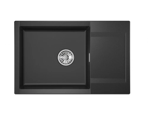 Кухонная мойка GRANULA (7807, ЧЕРНЫЙ)