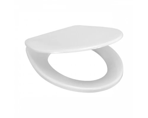 LYRA Сиденье с крышкой ANTIBAK дюропласт, хром. петли. JIKA