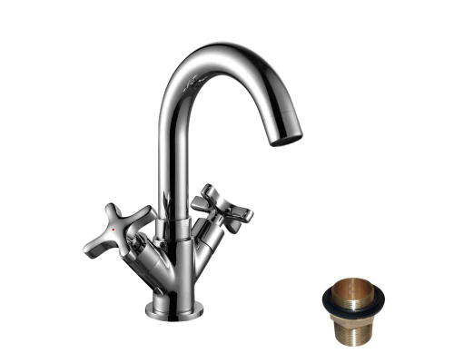 RS39 Смеситель для кухни, выс.пов.излив 126мм, р/ОД, хром, ROS, RS39-62U