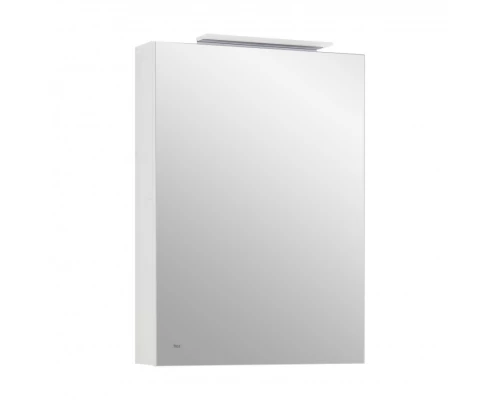 OLETA Зеркальный шкаф 50, правый, белый глянец