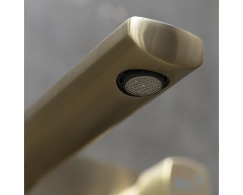 Ursus Смеситель для умывальника встраиваемый, матовое золото, LM, LM7226BG