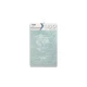 Коврик для ванной Fixsen Lido 1-ый FX-3002T, бирюзовый, 50х80см
