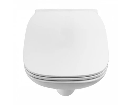 DEBBA Чаша подвесного унитаза 540мм, Rimless, белая. ROCA