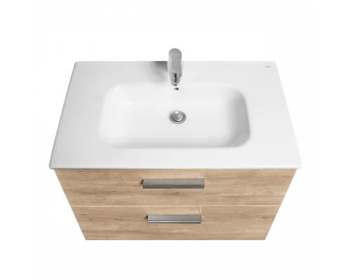 VICTORIA Тумба под раковину 80 городской дуб 2 ящика  ROCA