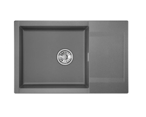 Кухонная мойка GRANULA (7807, ГРАФИТ)