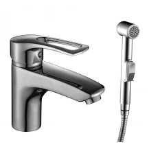 T40 Смеситель для раковины и биде, монолит.излив 158мм(к/40), р/ОД, хром, ROS, T40-15