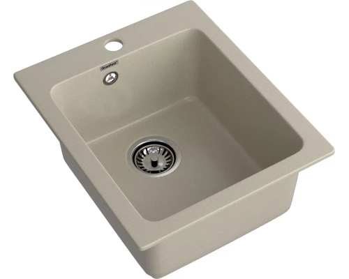 GRANFEST Мойка композит PRACTIK  GF-P--505  1-чаш. 427*505 мм  топаз арт.GF-