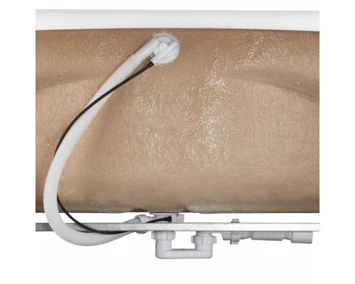 Монтажный комплект для ванны САН-ПАУЛУ 150х150 см. (рама, слив-перелив с сифоном, крепеж к стене, кр