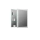 Зеркало-шкаф Aperio LED 800х800 правый с розеткой