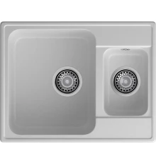 GranFest QUARZ (ECO-09) Мойка 1.5-чаш. 620*480 (серый)