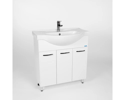 Тумба под раковину VIANT МИЛАН 80 напольная белый (VMIL80ER-T3ST)