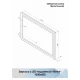 Зеркало Rimini LED 1200x800